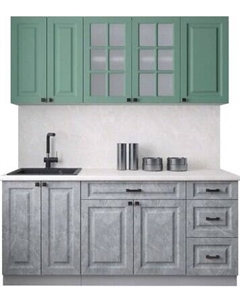 Кухонный гарнитур Интерлиния Мила Деко 1.8А