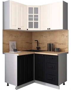 Кухонный гарнитур Интерлиния Мила Деко 1.2x1.3