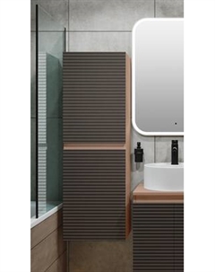 Шкаф-пенал для ванной Runo Соренто 40 / Тренто 40 горизонталь