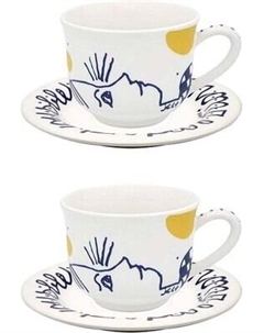 Набор для чая/кофе Gien Archipel Sentimental 18602PTA50