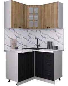 Кухонный гарнитур Интерлиния Мила Деко 1.2x1.2