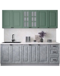 Кухонный гарнитур Интерлиния Мила Деко 2.2А