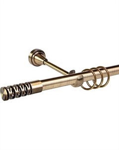 Карниз для штор АС ФОРОС Grace D19Г + наконечники Джуэл Ас форос