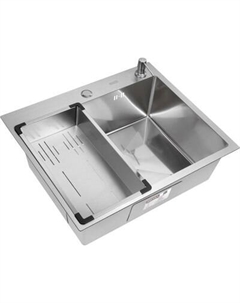 Мойка кухонная Arfeka ECO AR 60x50+CL AR G+DS AR Decor Millet