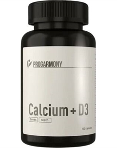 Витаминно-минеральный комплекс Progarmony Кальций+Д3 600 МЕ