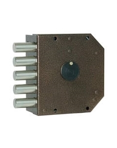 Замок накладной Гардиан 20.07С Левый ЗК503Н-02/125мм