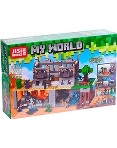 Конструктор Jisi Bricks Мой мир. Крепость 820 / 4409970 Jisi bricks