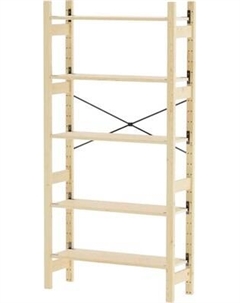 Стеллаж Dipriz Ивари 1790 мм с широкими полками / Д.35021.7