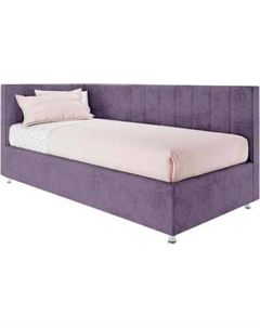 Односпальная кровать Elmax Ровена 90x200 угол левый