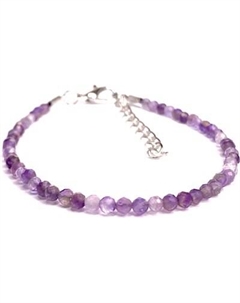 Браслет на ногу Wolves Аметист 5167