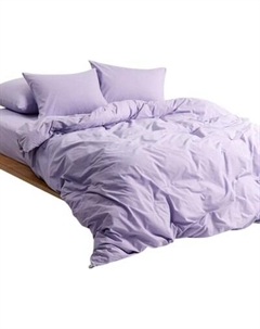Комплект постельного белья Urban Family Лавандовый Евро 50x70 / 615 пакет Urban family