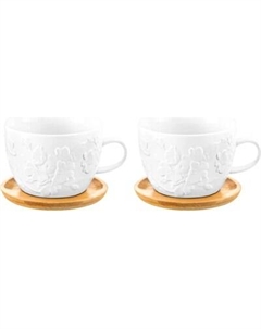 Набор кружек Elan Gallery Цветущая сакура / 630105_2 Elan gallery