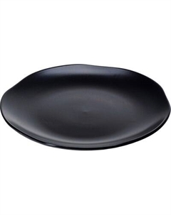 Тарелка столовая обеденная Белбогемия Wavy Noir BB102135 / 110218