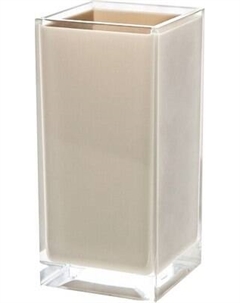 Стакан для зубной щетки и пасты Fresh Code Глянцевый тауп / 77016 Fresh code