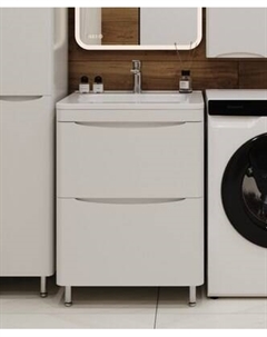 Тумба под умывальник Symbolite Бергамо мини 60 Люкс Plus 2 ящика