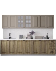 Кухонный гарнитур Интерлиния Мила Деко 2.8А