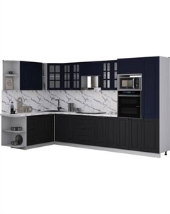 Кухонный гарнитур Интерлиния Мила Деко 1.88x3.4 LV