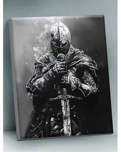 Картина по номерам Флюид Рыцарь Средневековья / QHR0017