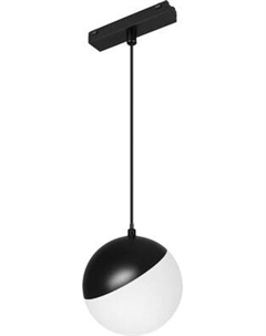 Трековый светильник Arlight MAG-VIBE-EMISFERO-HANG-R100-6W Day4000-MIX BK / 044815