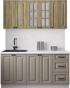 Кухонный гарнитур Интерлиния Мила Деко 1.6Б