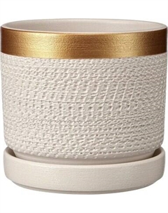 Вазон Композит Брюссель Цилиндр №3 / КС-Ц3-285-0321