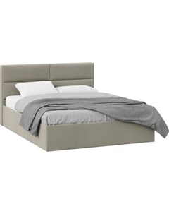 Полуторная кровать ТриЯ Глосс универсальная с ПМ тип 1 140x200 Трия