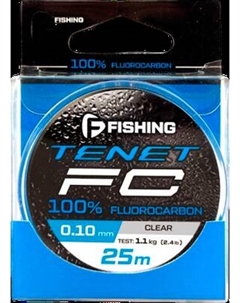 Леска флюорокарбоновая F-Fishing Tenet Fluorocarbon 25м / FTFT-010 F-fishing