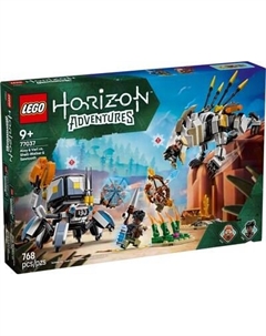 Конструктор Lego Horizon Adventures Элой и Варл против Шелл-Уокера и Савтуза
