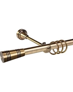 Карниз для штор АС ФОРОС Grace D19Г + наконечники Савона Ас форос