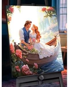 Картина по номерам Флюид Романтическая пара 40x50 / SHR0570