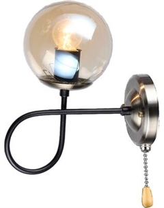 Бра Mirastyle SX-N-4243/1W BK+AB