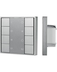 Выключатель Arlight Intelligent DALI-201-23-1G-2SC-RGBW-DT8-IN Silver / 048220