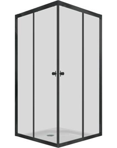 Душевой уголок Maroni Stile Nero-GLS 80x80 / Щ0000063959