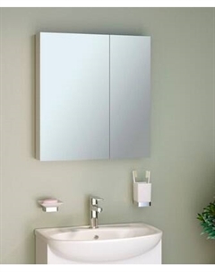 Шкаф с зеркалом для ванной Runo Лада 60
