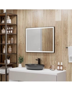 Зеркало Континент Strong Led Black 80х60