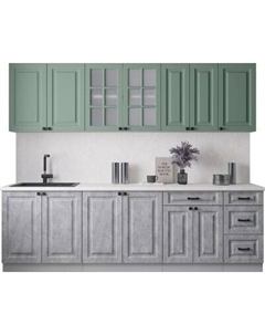 Кухонный гарнитур Интерлиния Мила Деко 2.6Б