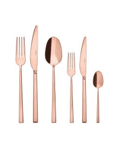 Набор столовых приборов Sambonet Rock Copper 18/10 PVD / 52762C83