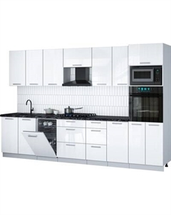 Кухонный гарнитур Интерлиния Мила Gloss 3.25-ПМ3