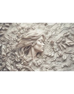 Фотообои листовые Citydecor Барельеф 3D 2