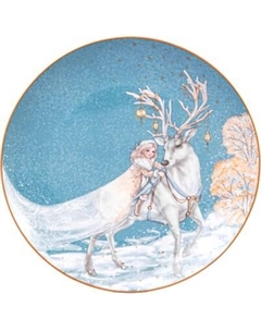 Тарелка закусочная (десертная) Lefard Снежная королева 590-634