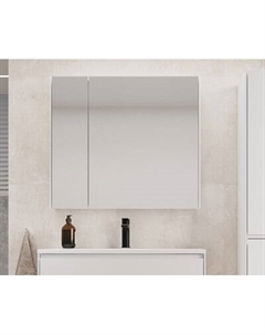 Шкаф с зеркалом для ванной Symbolite Лима 80