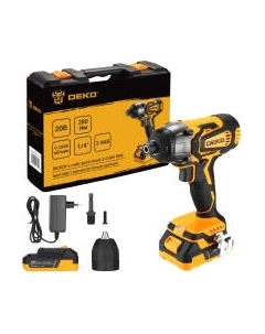 Аккумуляторный шуруповерт Deko DKIS20-Li / 063-4392