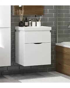 Тумба с умывальником Briz Сити Фостер 50 / 232 03-18050-06 00 БЕЛ Бриз