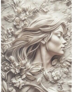 Фотообои листовые Citydecor Барельеф 3D 2