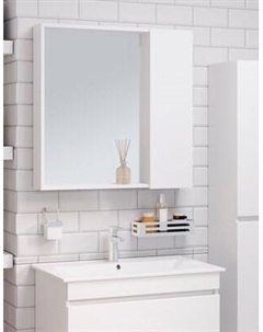 Шкаф с зеркалом для ванной Runo Манхэттен 65