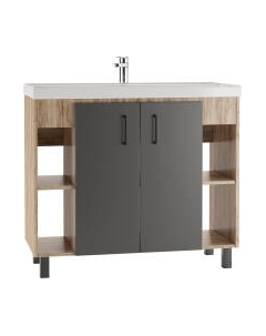 Тумба под умывальник Домино Фостер 100 Craft без ящика