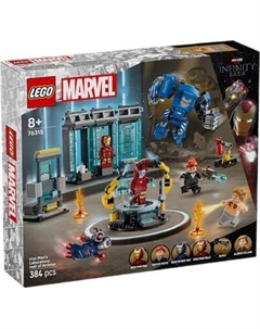 Конструктор Lego Marvel Лаборатория Железного Человека: Зал Доспехов / 76315
