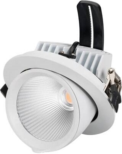 Точечный светильник Arlight LTD-EXPLORER-R130-20W Warm3000 WH 38deg / 024031