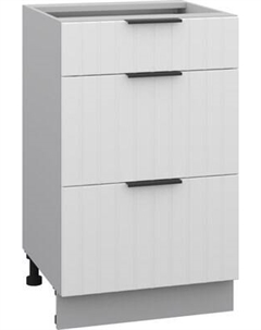 Шкаф-стол кухонный Arvento Корнелия Анта-плюс НШ50р3ш без столешницы