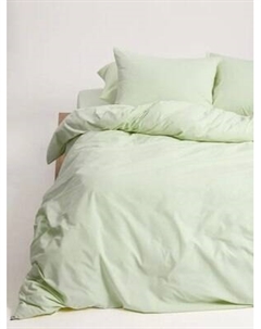 Комплект постельного белья Urban Family Лимонный крем 2сп Евро 50x70 / 683 Urban family